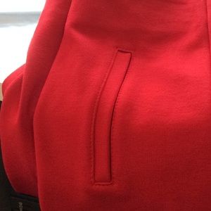 Chico’s Red Juliet Straight Leg Ankle Pants 1.5